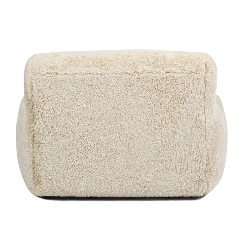 The Summit Armchair in Faux Shearling